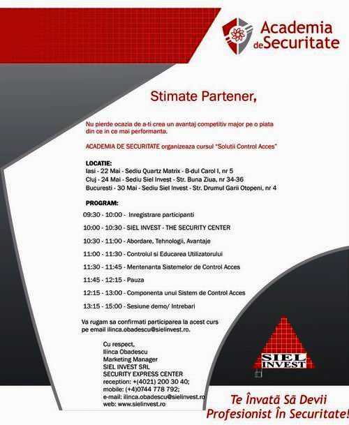 academia de securitate solutii acces control