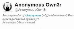 anonymous owner