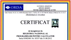 orda certificat