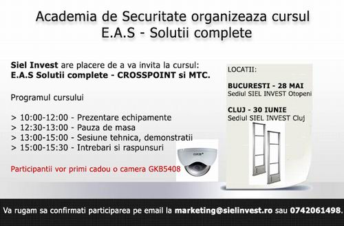 academia de securitate curs EAS - solutii complete