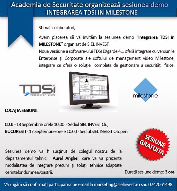 curs tdsi in milestone