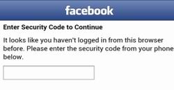 eroare securitate facebook parola