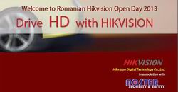 Portile deschise Hikvision Romania 2013 - Drive HD with Hikvision