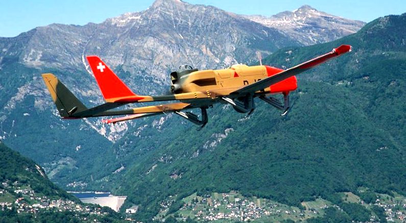 Spargatori romani prinsi cu ajutorul unei drone militare in Elvetia