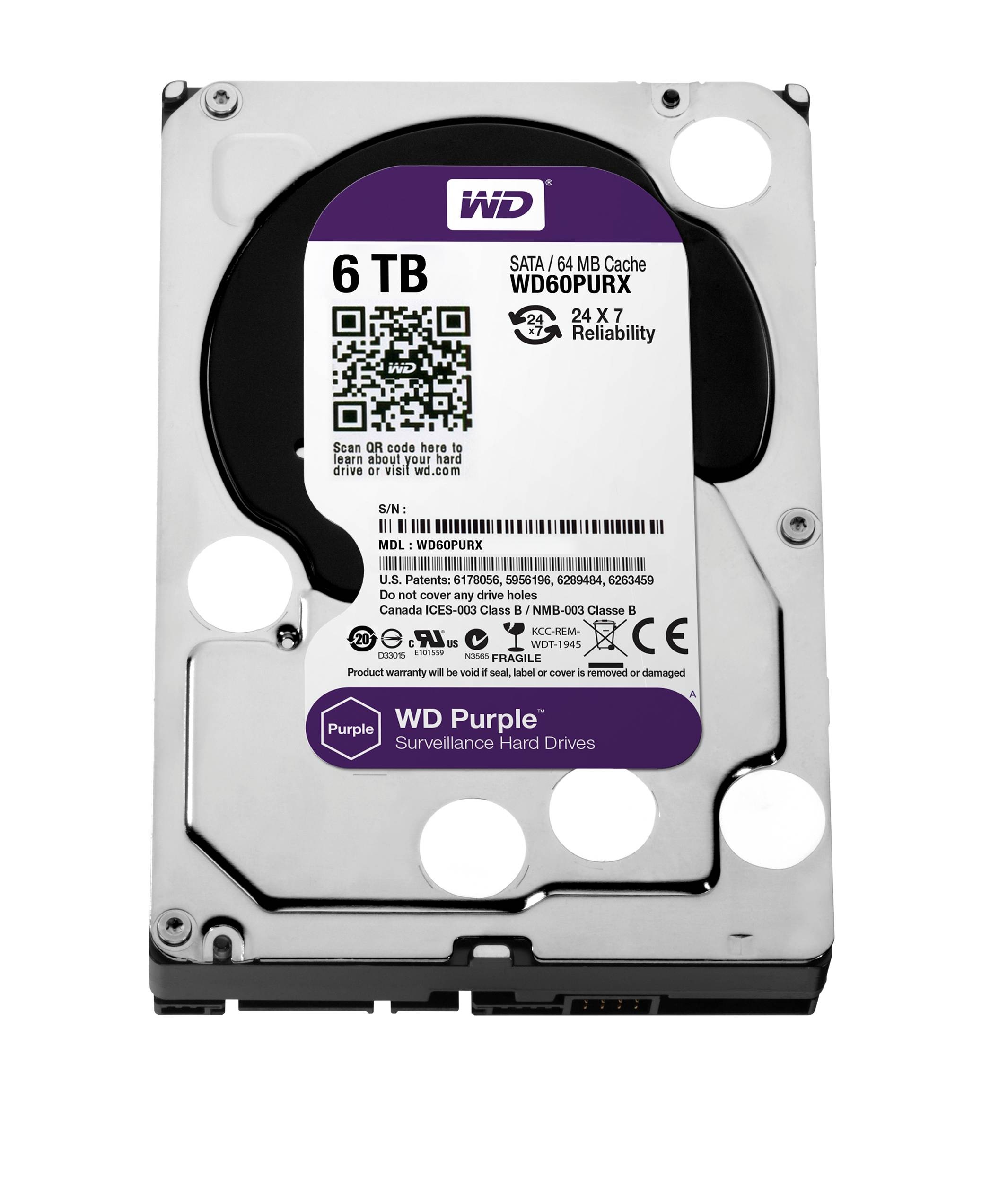 WD Purple, unitatea de stocare dedicata supravegherii video