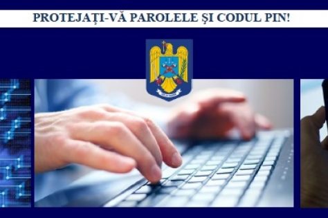 Politia Romana: Aveti grija de parole si de PIN-uri