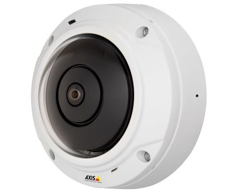 Camera dome de la Axis ce permite comunicarea bidirecţională şi monitorizarea panoramică