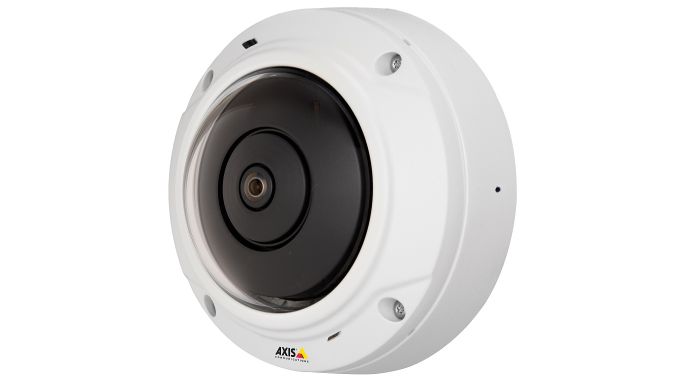 Camera dome de la Axis ce permite comunicarea bidirecţională şi monitorizarea panoramică