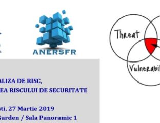 Conferință pe tema analizei de risc: ETICA ÎN EVALUAREA RISCULUI DE SECURITATEA